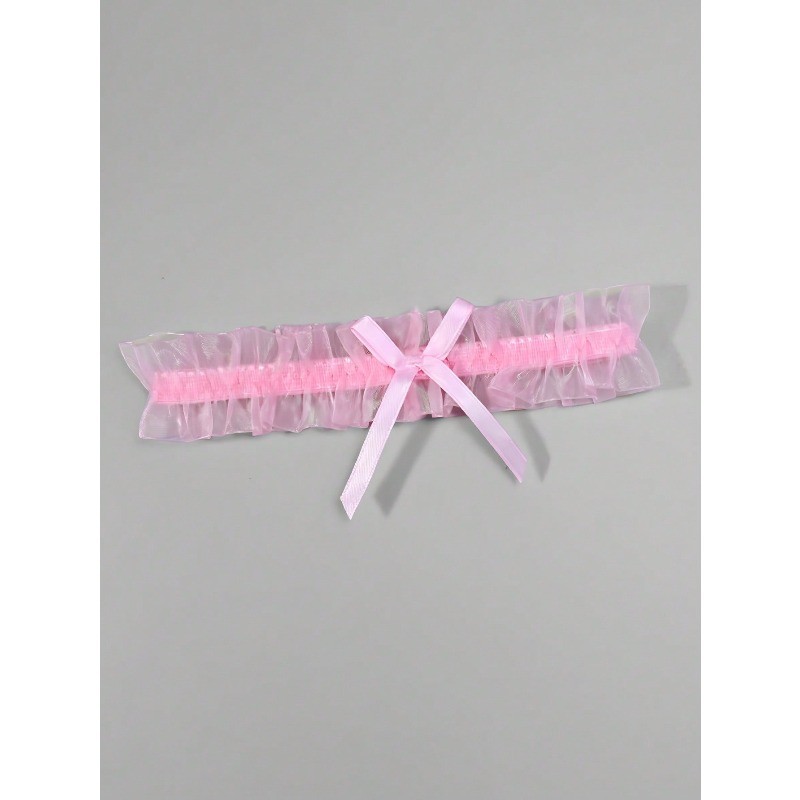 1 Chiếc Lưới Gợi Cảm Ren Garter Thắt Lưng Đùi Nhẫn Nữ Co Giãn Đùi Dây Nơ Trang Trí Cho Sân Khấu Biểu Diễn