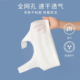 áo lá( áo lót) bé gái từ 10-18 tuổi đệm liền áo 2206. chất liệu cotton lưới, êm mềm thoáng mát 35-70 kg