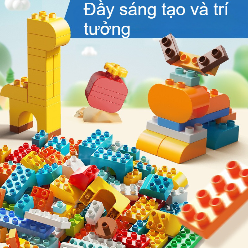 Đồ chơi xếp hình cho bé lắp ráp sáng tạo,Cho Bé Sáng Tạo Thông Minh,phù hợp cho bé từ 3 tuổi phát triển tư duy