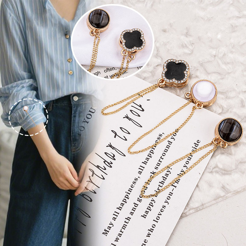Quần Ngoc Trai Cuộn Tay Chống Trơn Mịn Với Kẹp Từ Tính