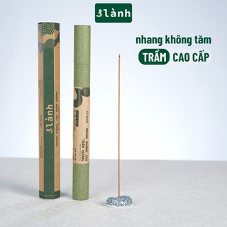 Nhang Không Tăm Trầm Hương Cao Cấp 3 Lành 20cm Ống 30gr Tự Nhiên 100% Ít Khói 15 Năm Thờ Cúng Yoga