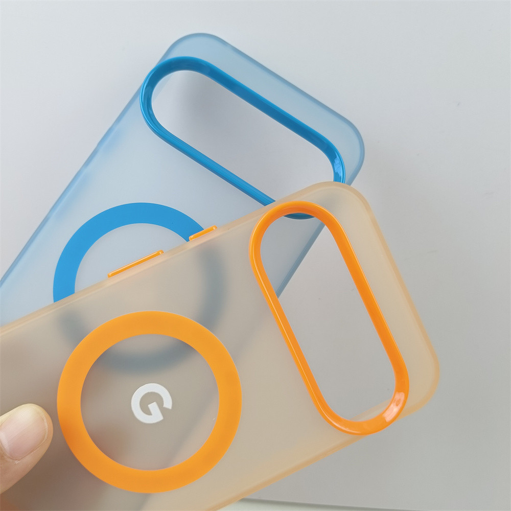 Ốp Lưng Màu Kẹo Mờ Sang Trọng Cho Google Pixel 10 9 Pro XL 10 9a 8a 8 9 Pro Dành Cho Tính Chất Từ Tính Sạc PC Mờ Bao