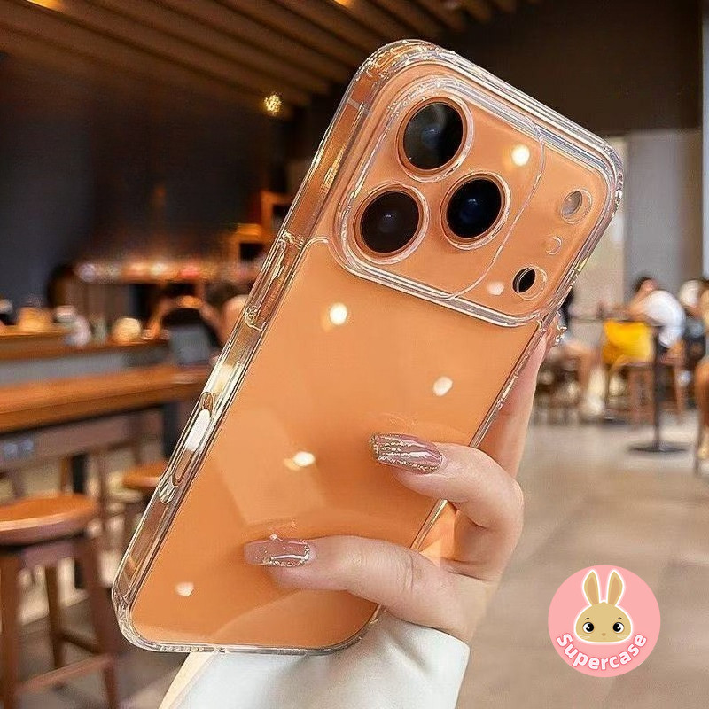 Ốp Điện Thoại Trong Suốt Cho Redmi 14C 13 13C 12 12C 10 10C 10A 9 9A 9i 9C 9T A3 A1 Turbo 4 3 5G 4G Vỏ Mềm Sang Trọng Trong Suốt Chống Sốc