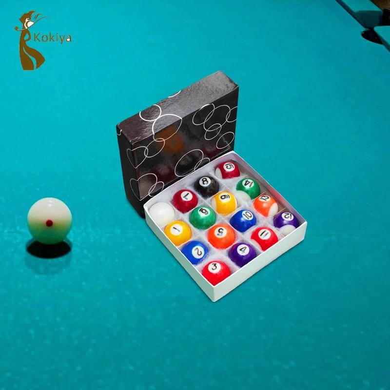 Bộ 16x Bóng Bi-a Mini Cho Phòng Chơi Game