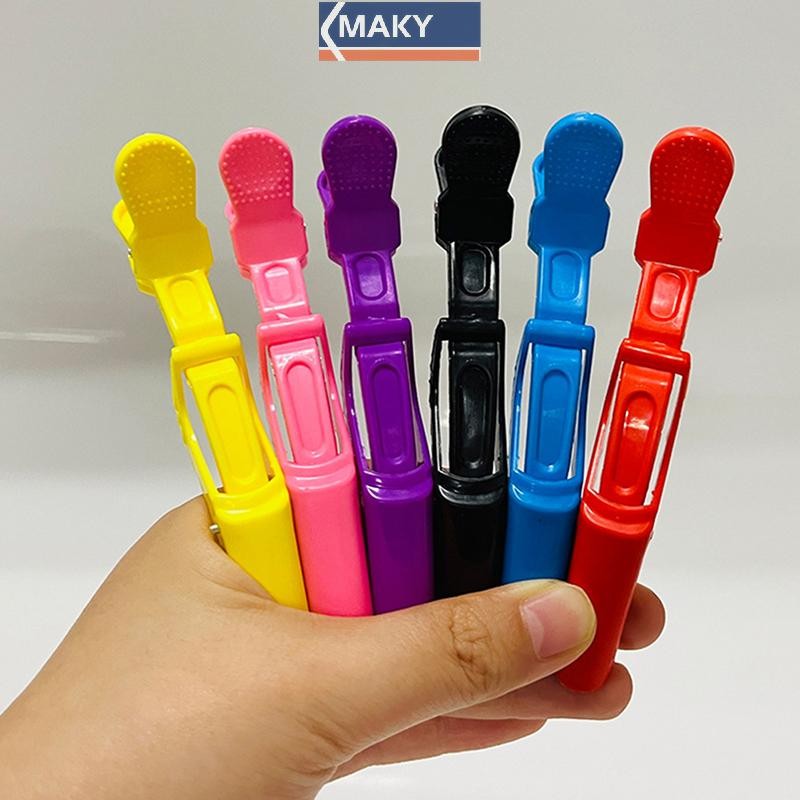 Onetimingcool 5 cái/lốc kẹp móng vuốt cá sấu nhựa, phụ kiện tạo kiểu tóc cho salon, cắt tóc