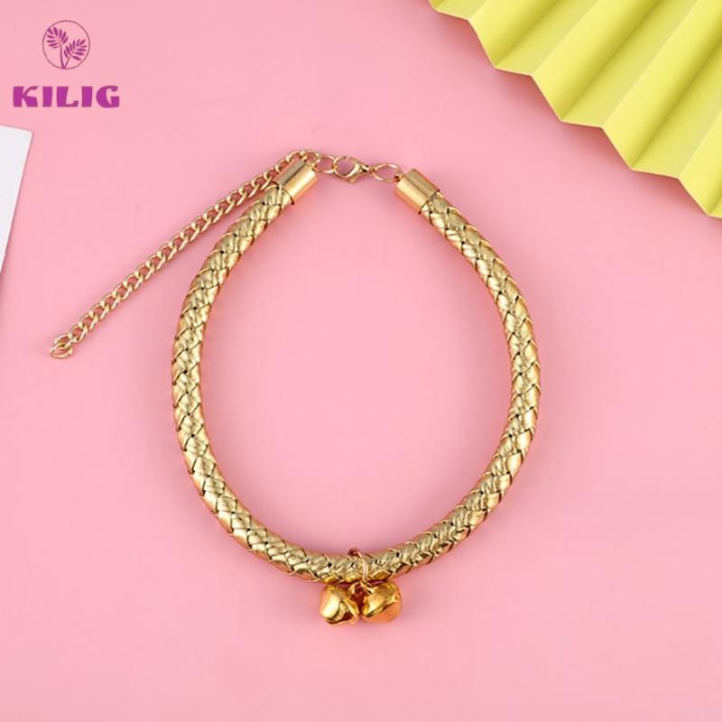 Cửa hàng tốt nhất Vòng cổ hoạt hình đầy màu sắc có thể điều chỉnh với cổ áo an toàn cho chó con Mèo con Phụ kiện thú cưng mới