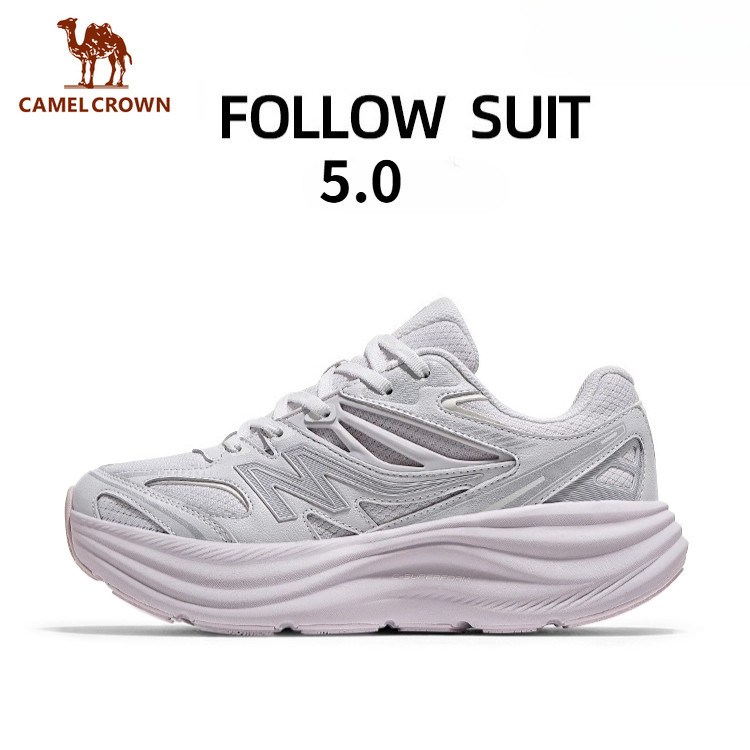 CAMEL CROWN FOLLOW SUIT 5.0 Giày thể thao nữ All-Terrain Platform Giày chạy bộ thông thường tăng chiều cao