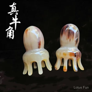 Sừng Hình Bạch Tuộc Đầu Massage Lược Bạch Tuộc Trầy Xước Đầu Nạo vét Kinh Tuyến Sừng Máy Mát Xa