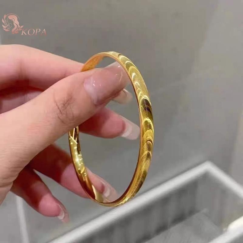 Vòng tay mắt KOPA với họa tiết gợn sóng dành cho phụ nữ Vòng tay sang trọng Tiệc trang sức Quà tặng VN