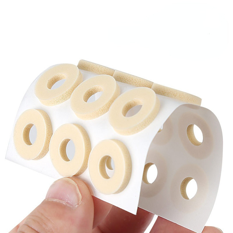15 Cái / Tấm Callus Đệm Giày Gót Miếng Lót Bọt Tròn Ngón Chân Ngô Bunion Bảo Vệ Miếng Lót 4 Loại