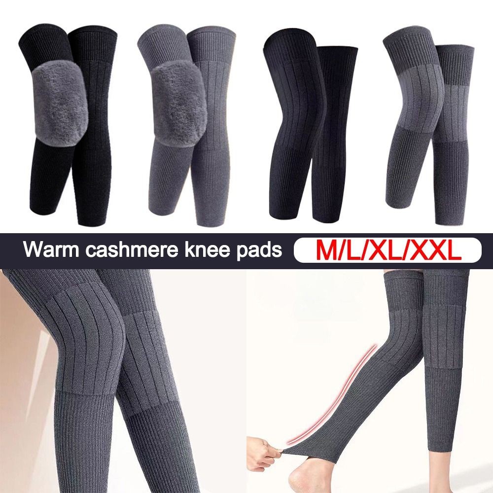 Tay áo & miếng đệm đầu gối ấm áp, chống gió, chất liệu dày dặn, phù hợp mùa đông