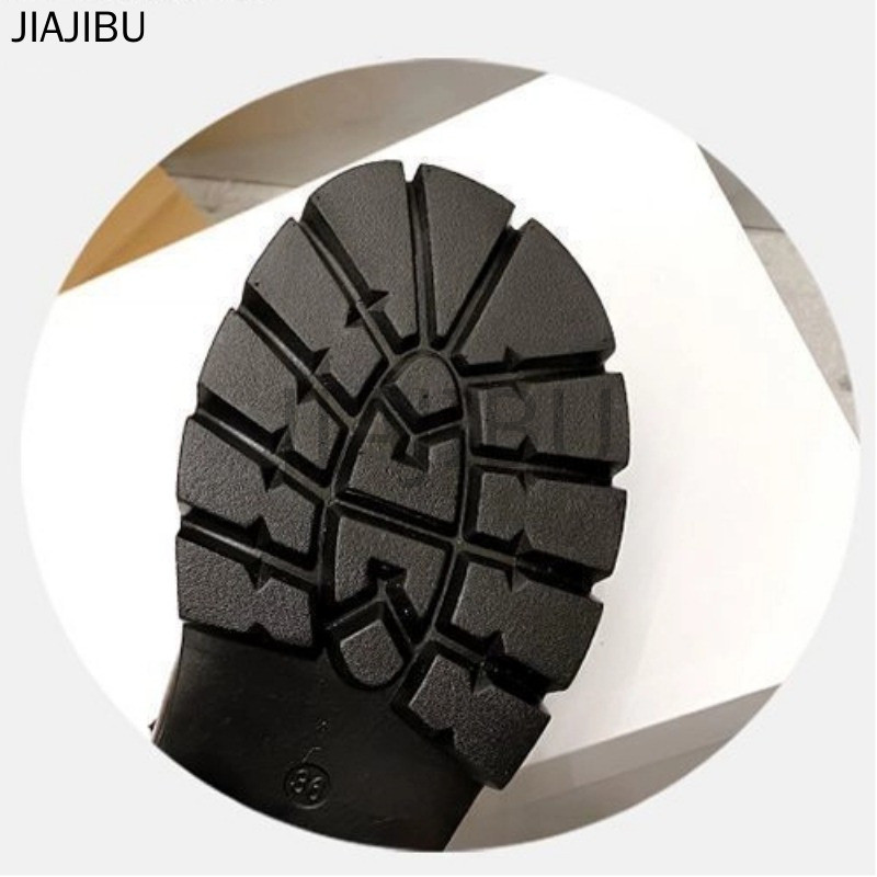 Size 34-43 Giày Da Mũi Tròn Chống Trượt Cổ Điển Phong Cách Đại Học Anh Màu Be/đen Cho Trường Học Đồng Phục JK Nhật Bản Lolita Cỡ Lớn Thường Ngày Dày Cao Gót Cho Nữ Korean Fashion Platform Mary Jane Doll Shoes
