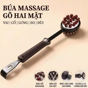 Búa massage hai mặt cầm tay, thư giãn cơ bắp và hỗ trợ giảm mỏi hiệu quả