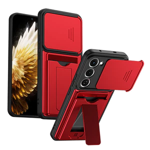 Ốp lưng Tecno Spark 40 Pro Plus Cửa sổ trượt Khe cắm thẻ Giá đỡ cho Ốp điện thoại Tecno Spark 40 Pro