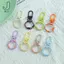 5 10 20 Chiếc Móc Khóa Tôm Hùm Khóa Mùa Xuân Bule Móc Khóa Màu Cho Túi Thủ Công Phụ Kiện Quyến Rũ