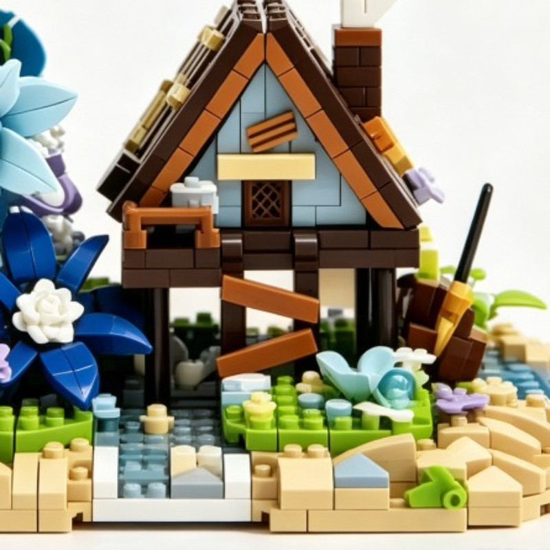 Bộ Lắp Ráp Nhà Hoa ánh Trăng Tree House – Đồ Chơi STEM An Toàn, Phát Triển Tư Duy, Quà Sinh Nhật Cho Bé Trai Và Bé Gái