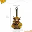 Hộp đựng khăn giấy Mặt bàn 2D Flat Highland Cow Design Hộp đựng khăn giấy cuộn đứng để sử dụng tại nhà