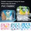 Túi giặt PVC TOPTOOLCX, Dụng cụ sắp xếp du lịch hoa chống thấm nước, Túi đựng mỹ phẩm đa phong cách in trong suốt