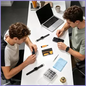 Bộ tuốc nơ vít đầu từ tính 33 trong 1 Dụng cụ tháo gỡ có nhíp Bộ tuốc nơ vít từ tính cho điện thoại di động mueadsyvn