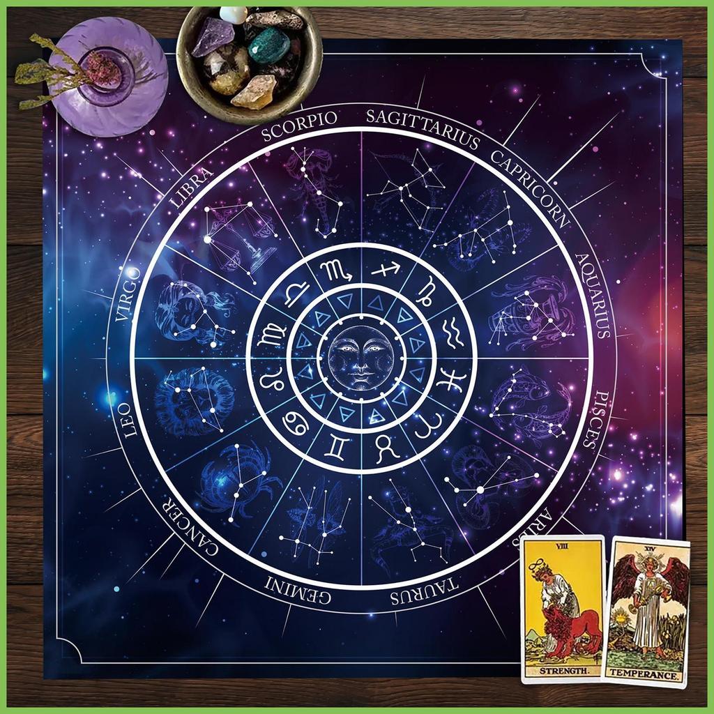 Thẻ Tarot Vải Đọc Thẻ Tarot Vải Cho Bói Toán Di Động Trang Trí Tarot Bói Toán Thẻ Bàn Vải gelhvn