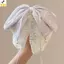 < YEI > Vuốt Tóc Nơ Lãng Mạn Vuốt Tóc Chấm Bi Ngọt Ngào Kẹp Tóc An Toàn Cầm Phụ Kiện Tóc Cho Thi Tóc Nữ Đảng Tập Hợp Mới