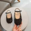 Giày Sandal Bé Gái Phong Cách Hàn Quốc: Kiểu Dáng Hoa Nổi 3D Tinh Xảo, Quai Hậu Ôm Chân, Đế Mềm Chống Trơn Siêu Êm