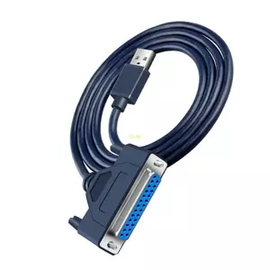 Btsg Cáp USB sang DB25 Bộ Chuyển Đổi 25PIN Cáp Chuyển Đổi USB 2 0 Sang Song Song Máy In Cáp Adapter Cáp Cho Laptop