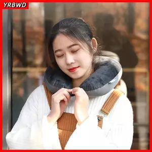 Gối du lịch YRBWD, Gối cổ ô tô mềm hạt xốp, Quà tặng thoải mái Phụ kiện ô tô Đệm du lịch Ô tô và sử dụng văn phòng tại nhà
