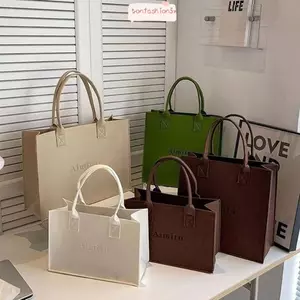 ITRUMPET 1 Túi Đeo Vai Nỉ, Túi Messenger Màu S / M / L, Du Lịch Đơn Giản Túi Xách Đeo Ngang Dung Tích Lớn Nữ