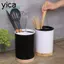 YICA Nĩa Thìa Thoát Nước Hộp Cao Cấp Hộ Gia Đình Đa Năng Dao Kéo Kệ Hai Lớp Nồi Bảo Quản