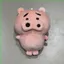 PS1 Chiikawa x Buriburizaemon Plushie Hoạt Hình Dễ Thương Lợn Sang Trọng Túi Búp Bê Bông Charm SP1