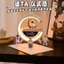 Sạc Không Dây Bluetooth Âm Thanh Đồng Hồ Báo Thức Không Khí Đa Năng Đèn Bàn Đèn Ngủ Quà Tặng Sinh Nhật Bé Trai Loa