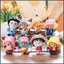 YT4 ONE PIECE Búp Bê Sang Trọng Cho Bé Gái Trang Trí Nhà Tony Tony Chopper Luffy Đồ Chơi Nhồi Bông Móc Khóa Mặt Dây Chuyền