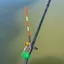SAMO Phao báo động cắn cá điện tử, Nhắc nhở tự động chống nước Bobber câu cá, Đèn LED nhắc nhở di động Phao câu cá