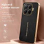 Dành Cho Xiaomi 15T 14T Pro Ốp Lưng Mới Cao Cấp Kết Cấu Lychee PC Chống Rơi Dành Cho Xiaomi 15T Pro Ốp Lưng Chống Sốc Funda
