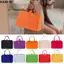 KANGN Túi Đeo Vai, Sắp Xếp Lưu Trữ Túi Messenger Dung Tích Lớn, Đồ Chơi Nỉ Di Động Đồ Lặt Vặt Túi Xách Nữ