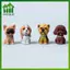 SWEET Xe Trang Trí Hoạt Hình Dễ Thương Chó Nhân Vật Hành Động Cho Bé Gái Quà Tặng Tự Động Bảng Điều Khiển Chó Búp Bê Trang Trí Ô Tô n