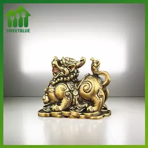 SWEET Đồng Nguyên Chất Thỏi Sư Tử Vintage Đồ Cũ Trang Trí Nhà Cửa Bàn Văn Phòng Bề Mặt Bảng Trà Đồ Trang Trí Thủ Công Đồ Trang Trí Bằng Đồng n