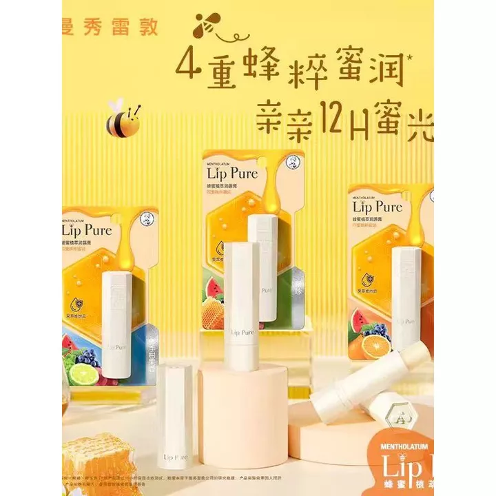son dưỡng môi Nam Mentholatum Son Môi Nữ Dưỡng Ẩm Dưỡng Ẩm Chống Khô Tẩy Tế Bào Chết Da Chết Phai Môi Đường Học Sinh Chuyên Dụng Nam