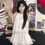 Đầm dây con gái sang trọng phong cách Pháp dành cho nữ Mùa hè Phong cách mới Váy hẹp không tay đẹp