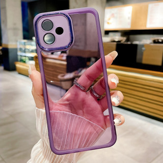 Áp dụng cho Realme C53 C51 C51S RMX3765 RMX3830 RMX3765 RMX3834 Realme Note 50 C53 C51 Vỏ điện thoại bán trong suốt, chống trầy xước, vỏ mềm phủ đèn flash ống kính
