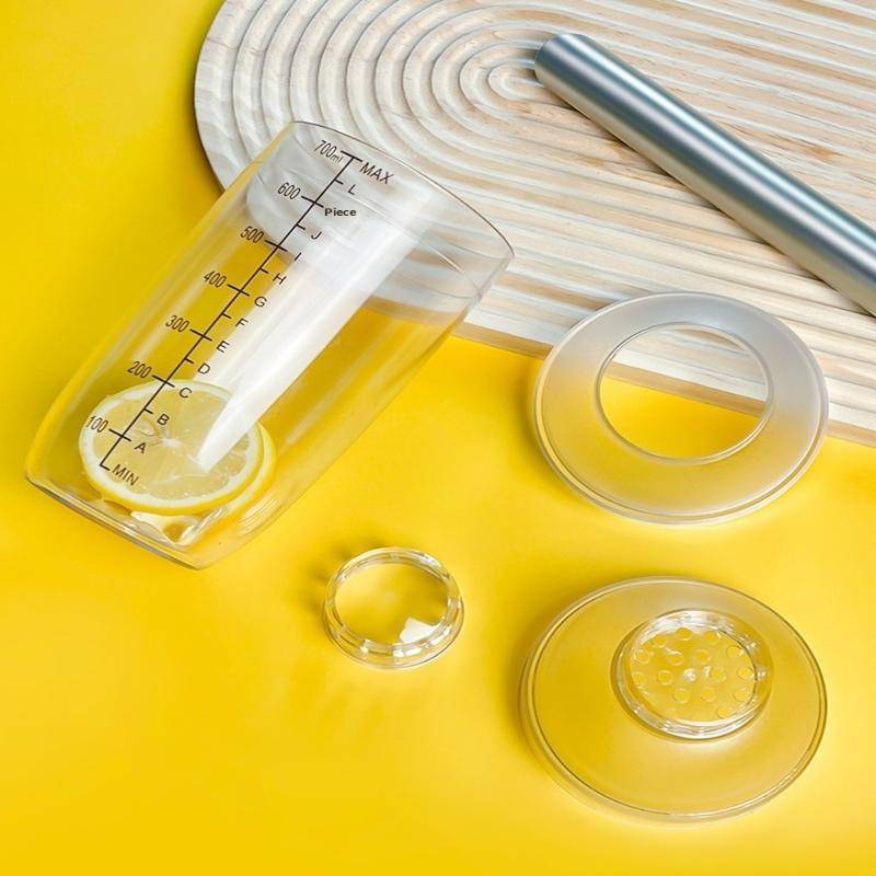 TMOY 3 / 5 / 7 Cái Bộ Bình Lắc Cotail Shaker Và Đo Jigger Bộ Đồ Uống Hỗn Hợp Tay Lắc Dụng Cụ Để Pha Chế Và Thanh Gia Đình TMOY