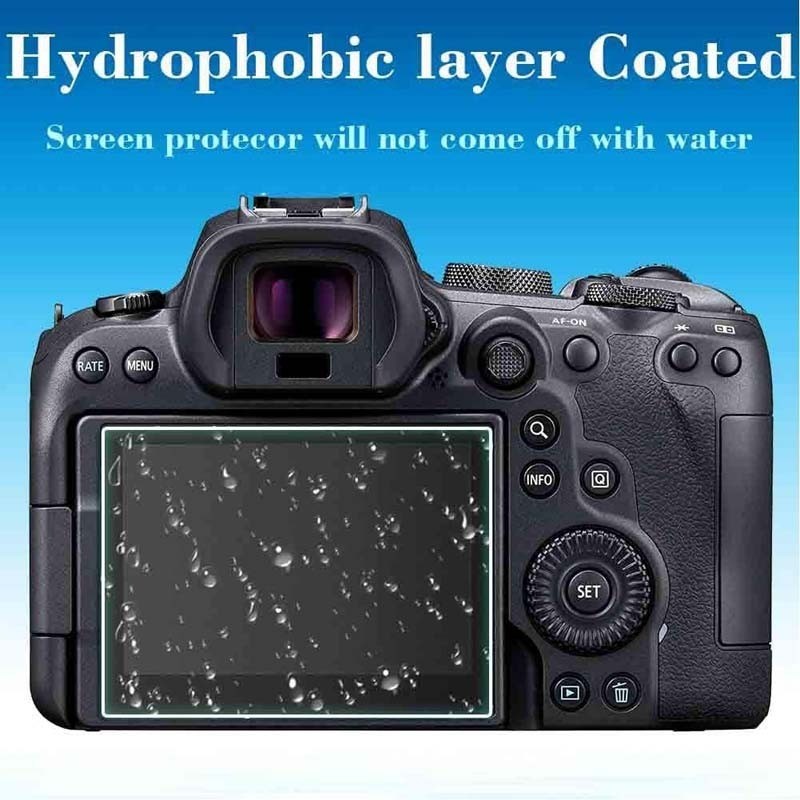 3 Máy Ảnh Màn Hình LCD Bảo Vệ Màn Hình Kính HD Cho Sony A6700 A6600 A6500 A6400 A6300 A6100 A6000 A5100 A5000 A3000 Phim Kính Cường Lực