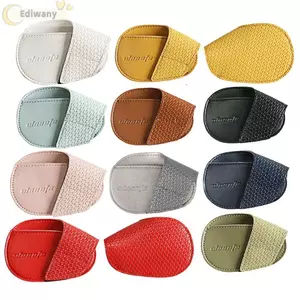 EDIWANY Golf Iron Headcovers, Da PU Chống Bụi Câu Lạc Bộ Golf Head Cover, Thiết Bị Tập Golf Chống Thấm Nước Chống Mài Mòn Câu Lạc Bộ Bảo Vệ Headcover