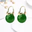 Bluelover Phong Cách Cổ Đại Ngọc Hạt Bông Tai Nhẹ Nhàng Thời Trang Tính Khí Tai Bule Dành Cho Nữ Cô Gái Retro Bông Tai Trang Sức Phụ Kiện Quà Tặng Mới