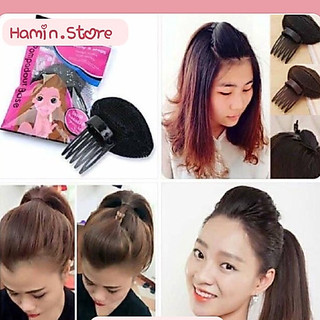 Độn phồng mái làm cho mái tóc được bồng bềnh và đẹp hơn Hamin