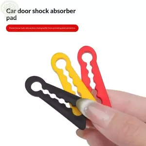 AMLU 4 Bộ Giảm Chấn Cửa Ô Tô, Khóa Cửa Ô Tô Silicon Cách Âm Đệm Giảm Âm Thanh, Giảm Âm Thanh Bền Dày Hấp Thụ Sốc Khóa Cửa Phụ Kiện Ô Tô