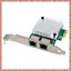 2 Cổng RJ45 PCIe X1 Dual Gigabit Realtek 8111F + ASM1082E Bộ lọc Chipset PCI-E Máy tính Lan Card mạng Phụ kiện 1000M (R F C V)