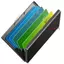 Thẻ DARON Chống Từ Hộp Đựng Thẻ Tín Dụng Bằng Thép Không Gỉ Chống Từ Tính 6 Thẻ Phụ Kiện Du Lịch Thẻ Bit Nhiều Thẻ Album RFID Thẻ