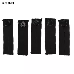 SMILE 5 Chiếc Dây Thắt Lưng Mở Rộng, Quần Co Giãn Cotton Có Thể Điều Chỉnh Eo Extender, Thiết Kế Nút Tiện Lợi Dây Thắt Lưng Nút Mở Rộng Cho Nữ